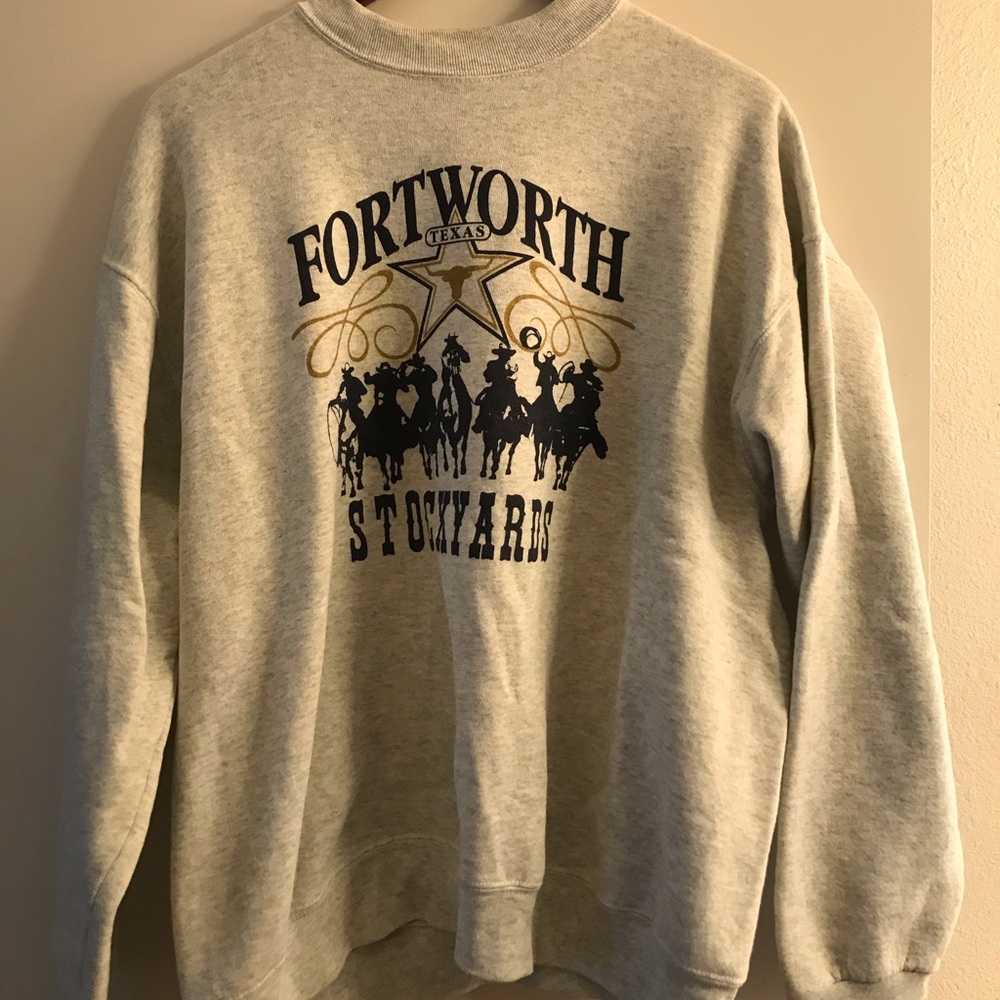 Vintage Fort Worth Texas Stockyards Sweatshirt